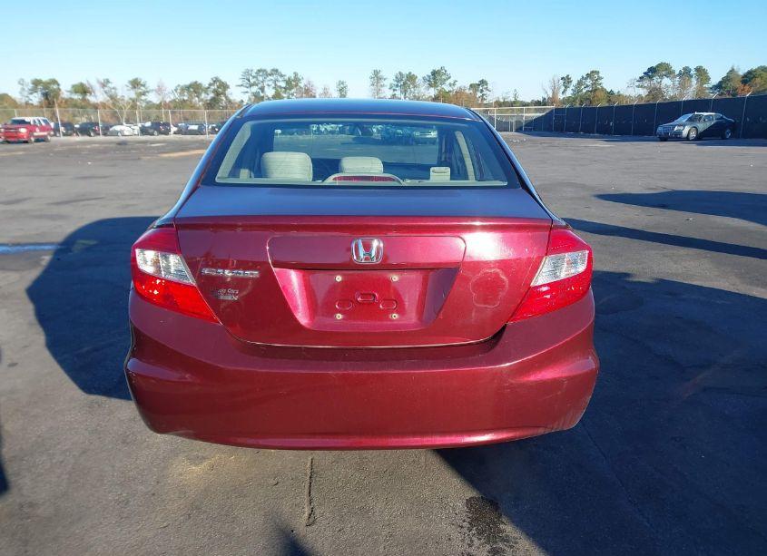 Photo 16 of 2012 Honda Civic LX (VIN 19XFB2F52CE323707)