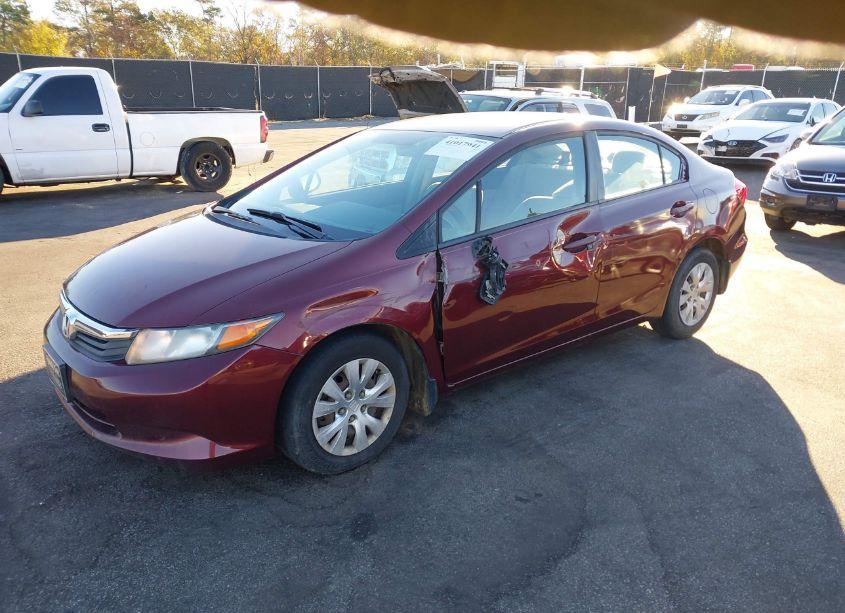 Photo 2 of 2012 Honda Civic LX (VIN 19XFB2F52CE323707)