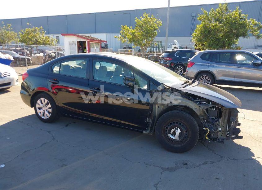 2012 Honda Civic SDN LX (VIN 19XFB2F52CE360837) main photo