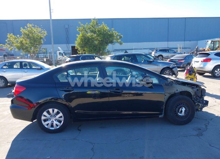 Photo 14 of 2012 Honda Civic SDN LX (VIN 19XFB2F52CE360837)