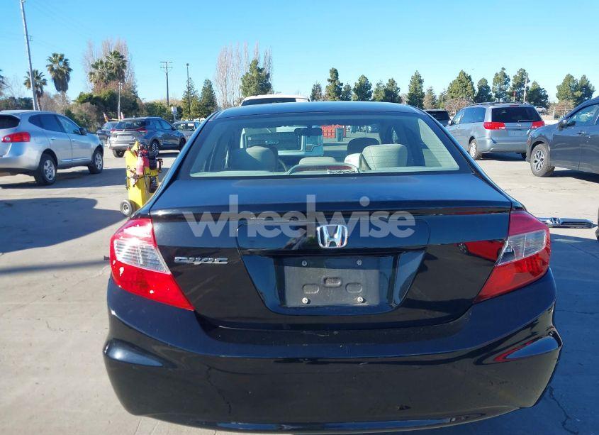 Photo 17 of 2012 Honda Civic SDN LX (VIN 19XFB2F52CE360837)