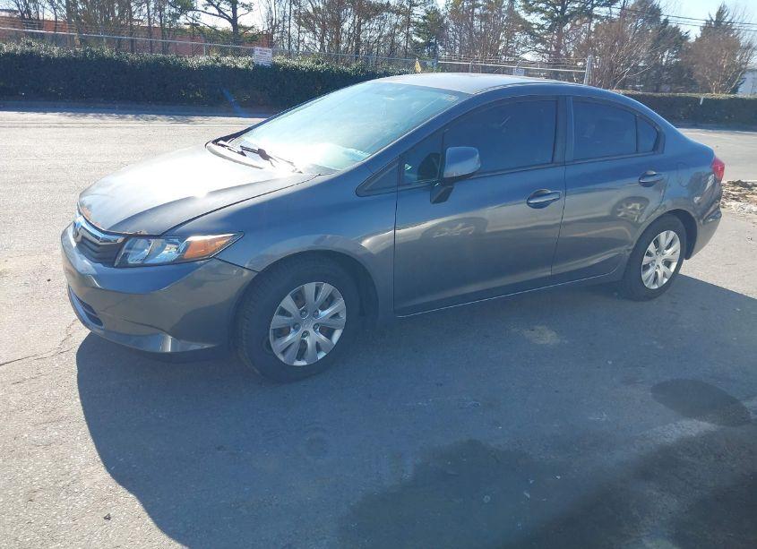 Photo 2 of 2012 Honda Civic LX (VIN 19XFB2F52CE377072)
