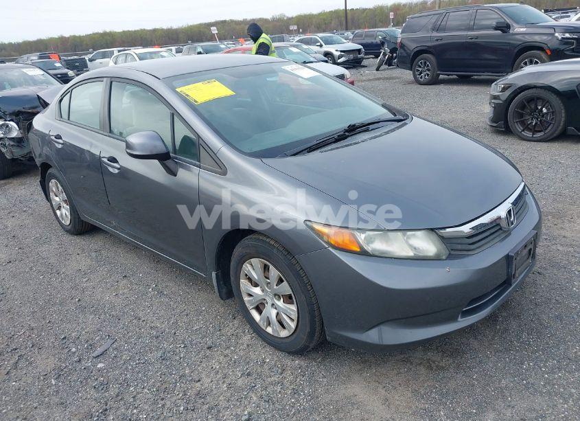2012 Honda Civic LX (VIN 19XFB2F52CE377668) main photo