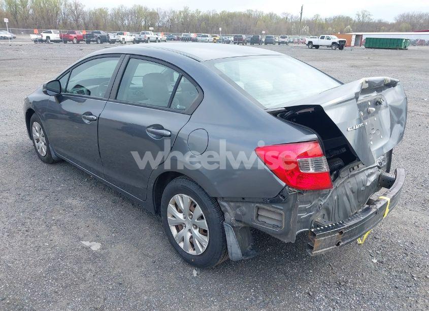 Photo 3 of 2012 Honda Civic LX (VIN 19XFB2F52CE377668)