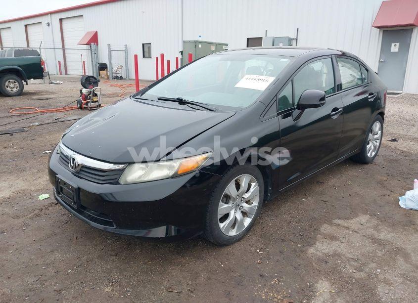 Photo 2 of 2012 Honda Civic SDN LX (VIN 19XFB2F52CE379176)