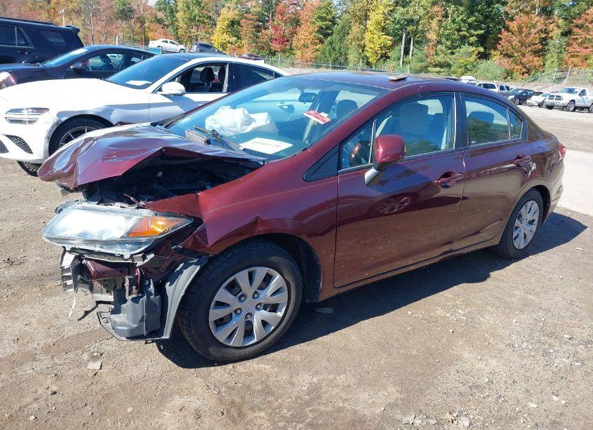 Photo 2 of 2012 Honda Civic LX (VIN 19XFB2F52CE390386)