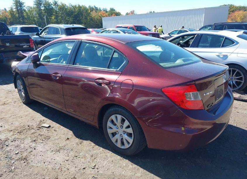 Photo 3 of 2012 Honda Civic LX (VIN 19XFB2F52CE390386)