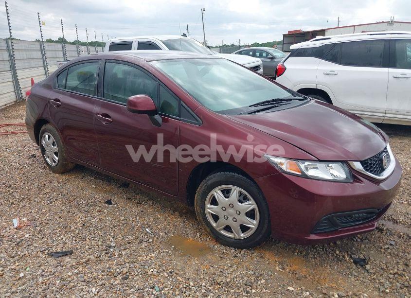 2013 Honda Civic LX (VIN 19XFB2F52DE007967) main photo