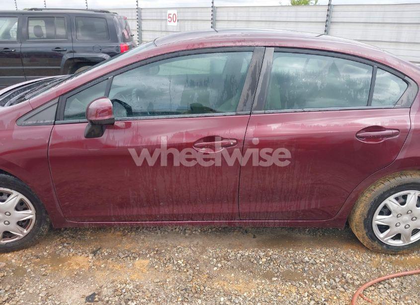 Photo 14 of 2013 Honda Civic LX (VIN 19XFB2F52DE007967)