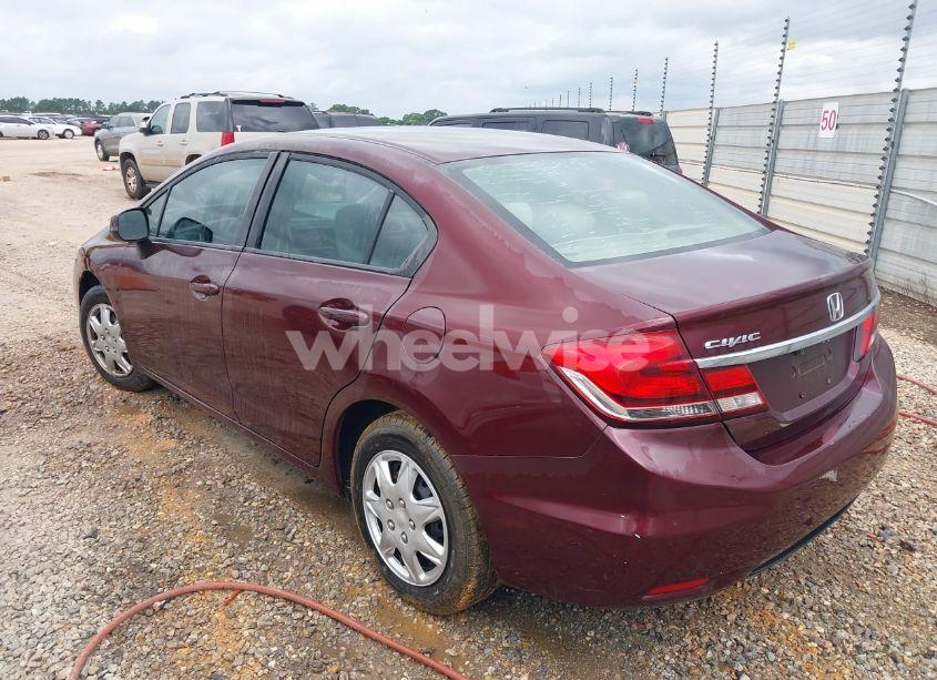 Photo 3 of 2013 Honda Civic LX (VIN 19XFB2F52DE007967)