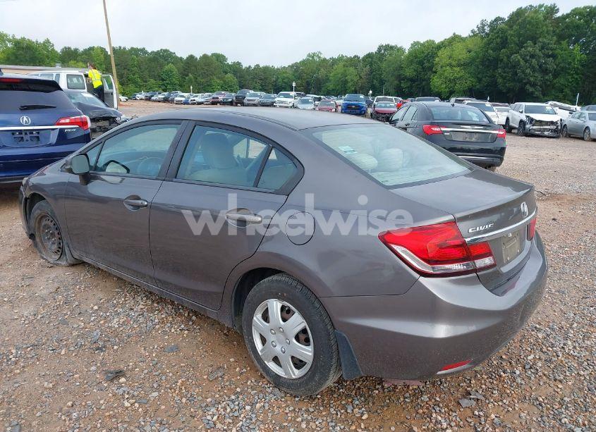 Photo 3 of 2013 Honda Civic LX (VIN 19XFB2F52DE010660)