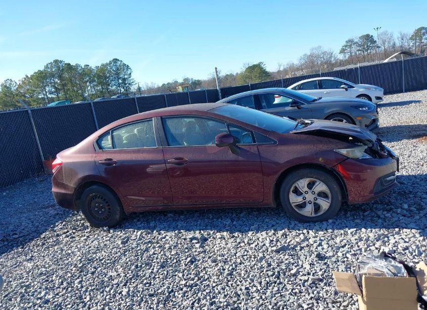 Photo 13 of 2013 Honda Civic LX (VIN 19XFB2F52DE029158)