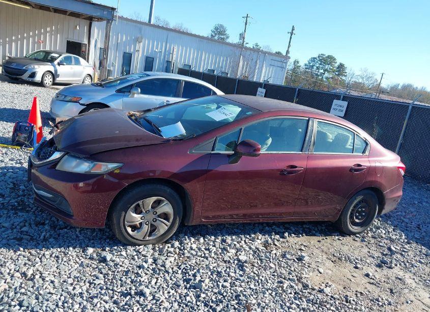 Photo 14 of 2013 Honda Civic LX (VIN 19XFB2F52DE029158)