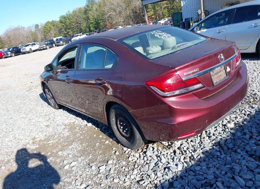 Photo 3 of 2013 Honda Civic LX (VIN 19XFB2F52DE029158)