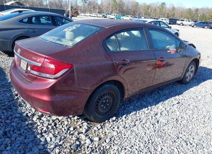 Photo 4 of 2013 Honda Civic LX (VIN 19XFB2F52DE029158)