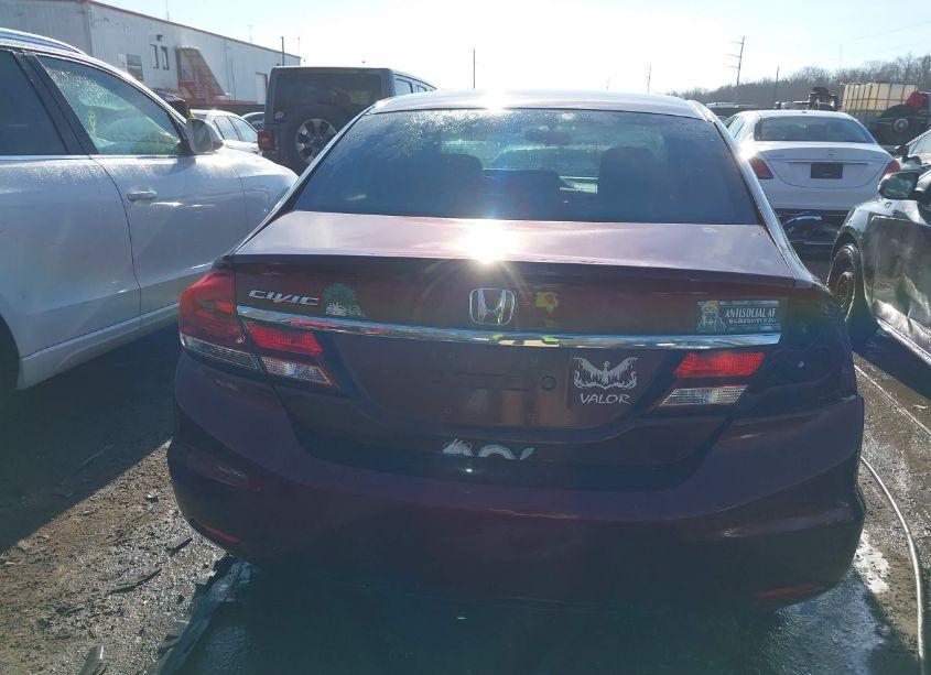 Photo 16 of 2013 Honda Civic LX (VIN 19XFB2F52DE057994)