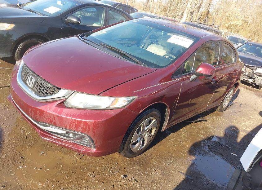 Photo 2 of 2013 Honda Civic LX (VIN 19XFB2F52DE057994)