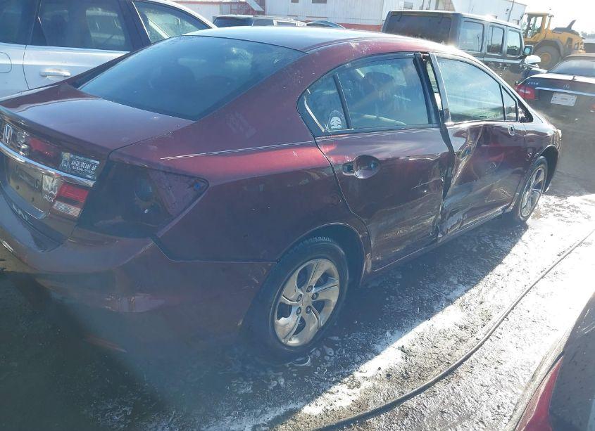 Photo 4 of 2013 Honda Civic LX (VIN 19XFB2F52DE057994)