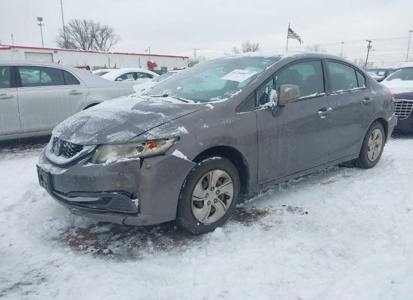 Photo 2 of 2013 Honda Civic LX (VIN 19XFB2F52DE064623)