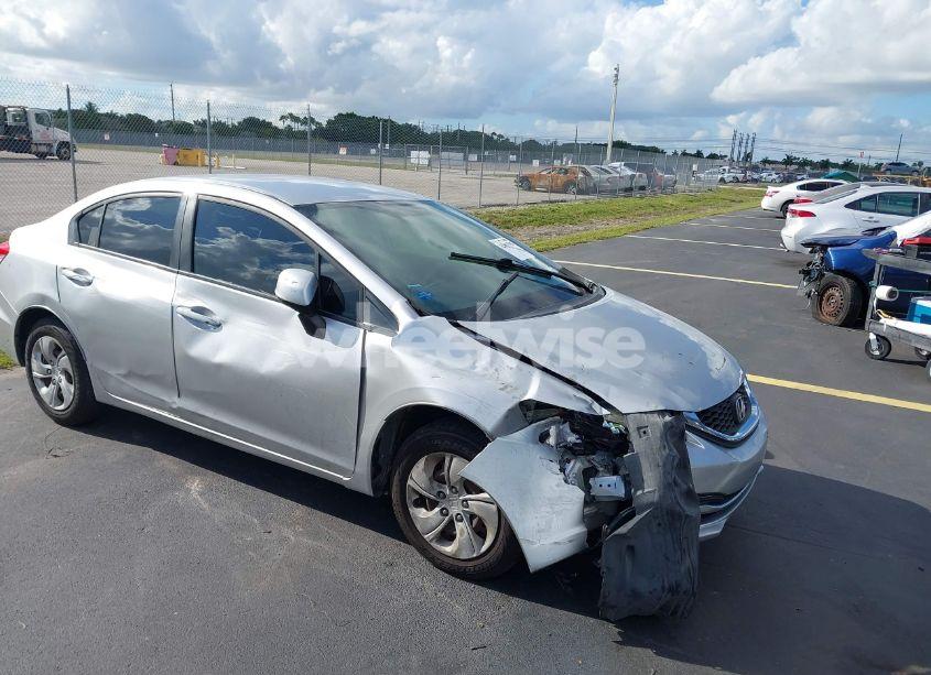 2013 Honda Civic LX (VIN 19XFB2F52DE100651) main photo