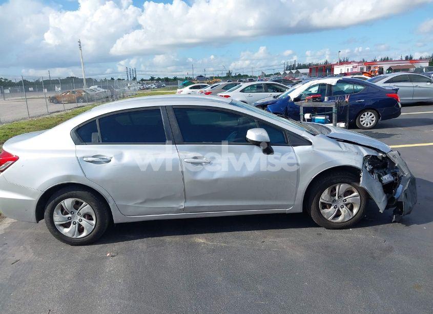 Photo 13 of 2013 Honda Civic LX (VIN 19XFB2F52DE100651)