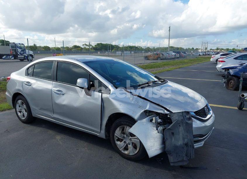 Photo 6 of 2013 Honda Civic LX (VIN 19XFB2F52DE100651)