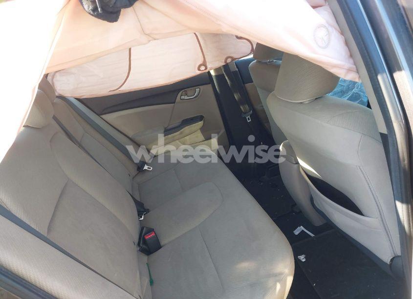 Photo 8 of 2013 Honda Civic LX (VIN 19XFB2F52DE209210)