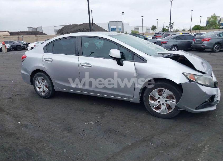Photo 14 of 2013 Honda Civic LX (VIN 19XFB2F52DE231529)