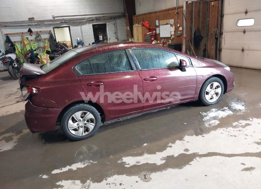 Photo 4 of 2013 Honda Civic LX (VIN 19XFB2F52DE242806)