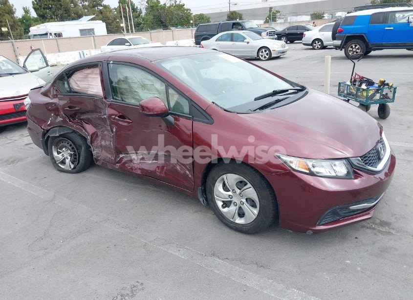 2013 Honda Civic LX (VIN 19XFB2F52DE254325) main photo