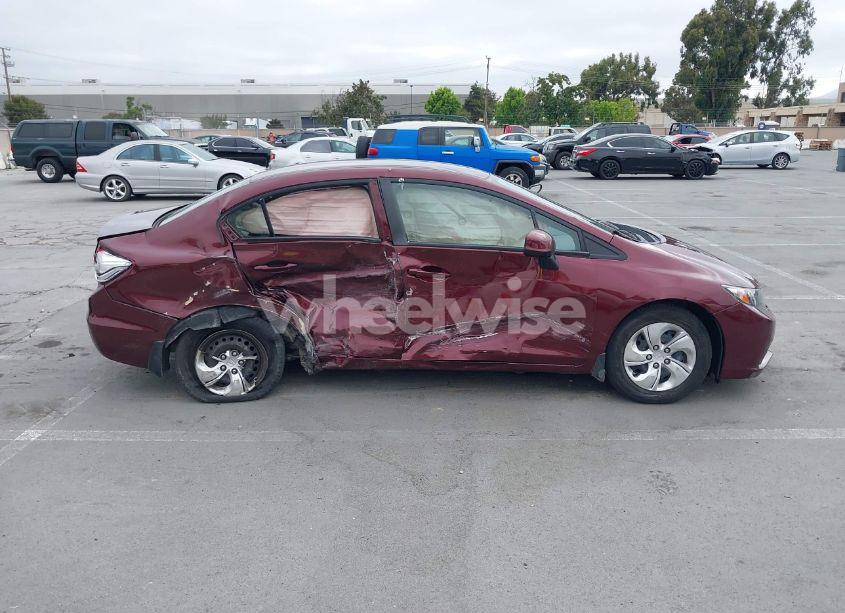 Photo 13 of 2013 Honda Civic LX (VIN 19XFB2F52DE254325)