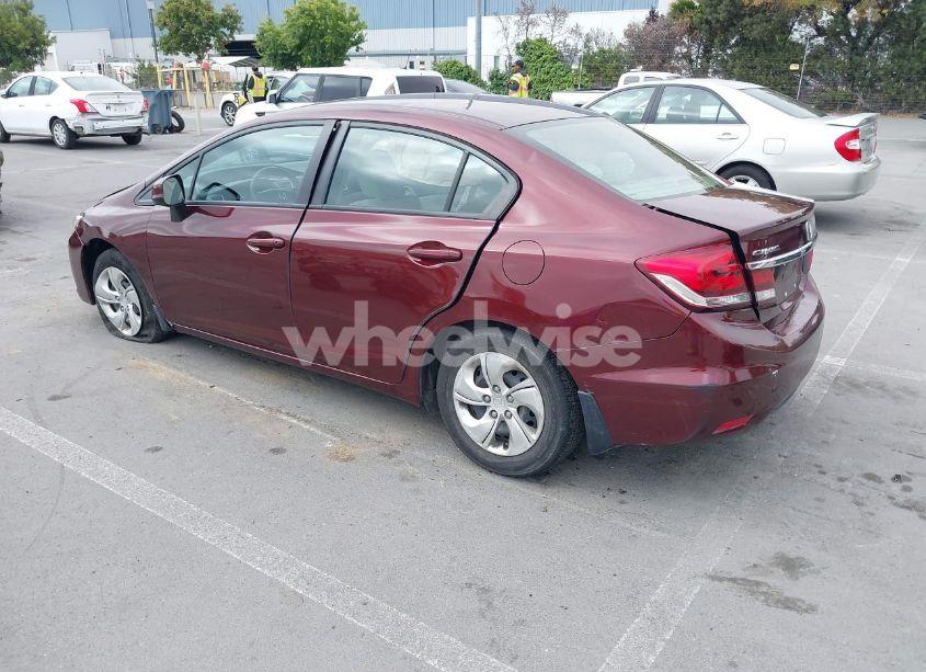 Photo 3 of 2013 Honda Civic LX (VIN 19XFB2F52DE254325)