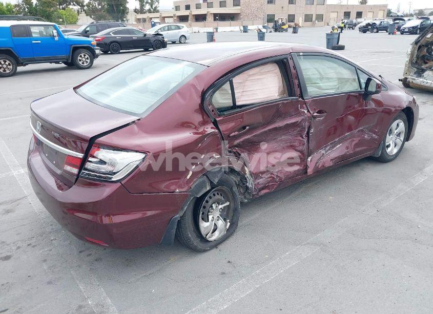 Photo 4 of 2013 Honda Civic LX (VIN 19XFB2F52DE254325)