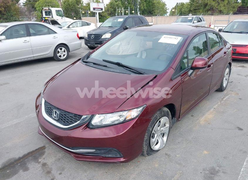 Photo 6 of 2013 Honda Civic LX (VIN 19XFB2F52DE254325)