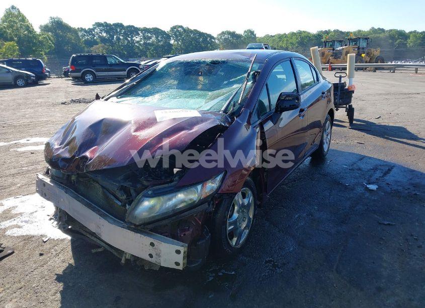 Photo 2 of 2013 Honda Civic LX (VIN 19XFB2F52DE260965)