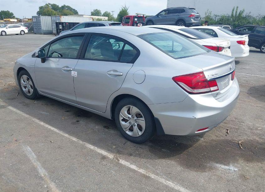 Photo 3 of 2013 Honda Civic LX (VIN 19XFB2F52DE261100)