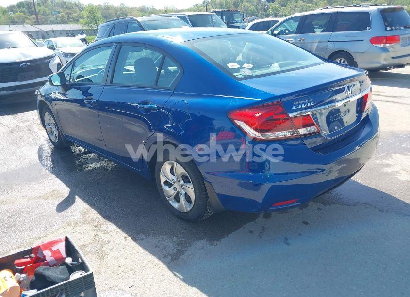 Photo 3 of 2014 Honda Civic LX (VIN 19XFB2F52EE004178)
