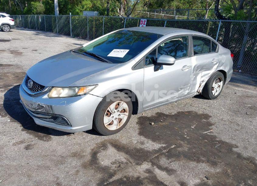 Photo 2 of 2014 Honda Civic LX (VIN 19XFB2F52EE041814)