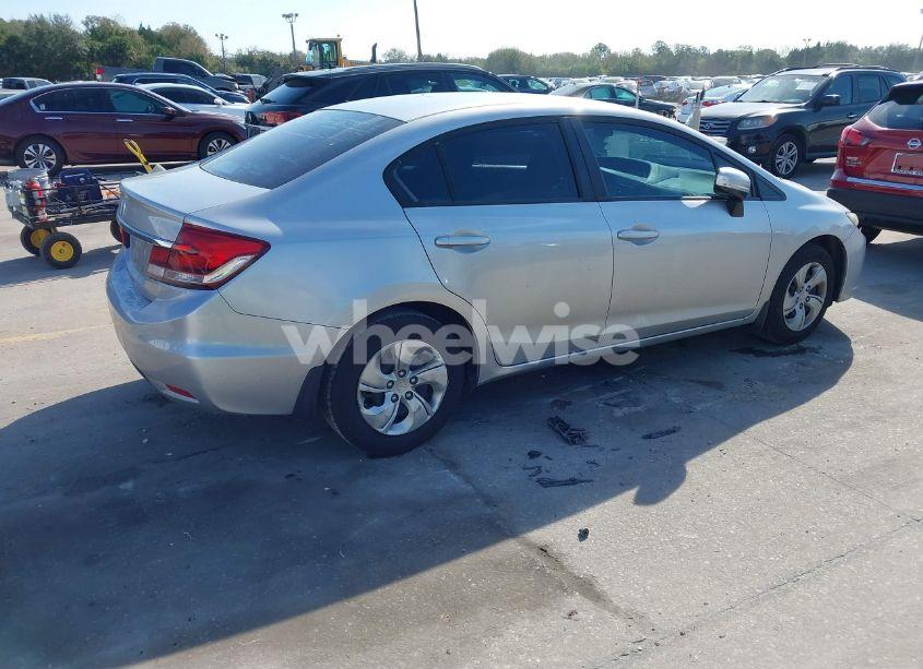 Photo 4 of 2014 Honda Civic LX (VIN 19XFB2F52EE080340)