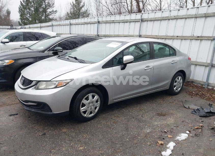 Photo 2 of 2014 Honda Civic LX (VIN 19XFB2F52EE081441)