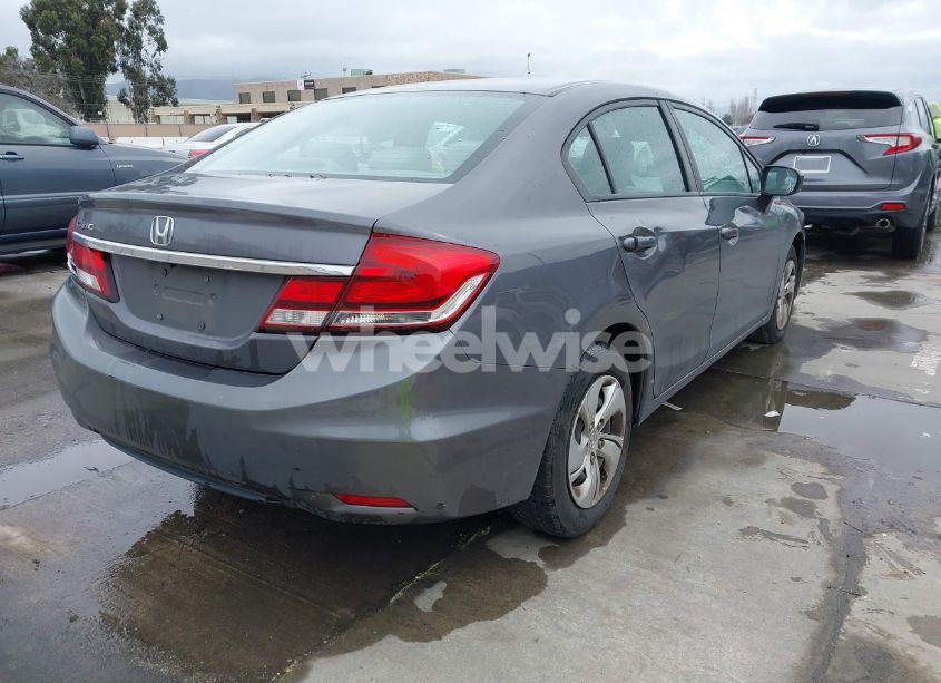 Photo 4 of 2014 Honda Civic LX (VIN 19XFB2F52EE214120)