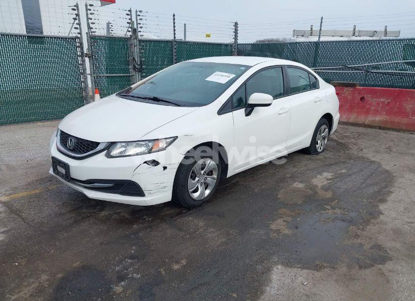Photo 2 of 2014 Honda Civic LX (VIN 19XFB2F52EE219009)