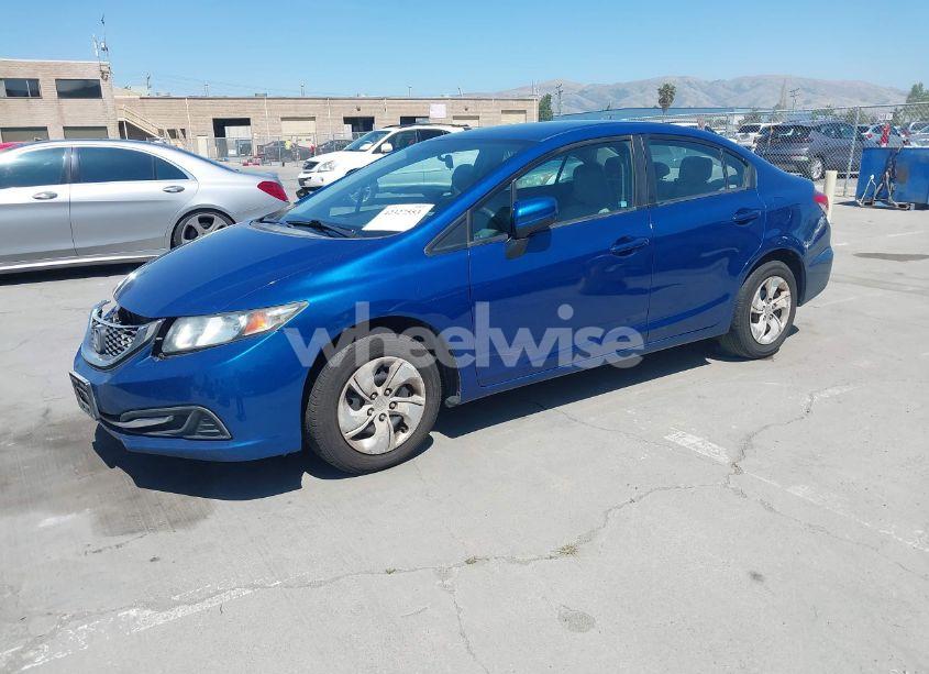 Photo 2 of 2014 Honda Civic LX (VIN 19XFB2F52EE246338)