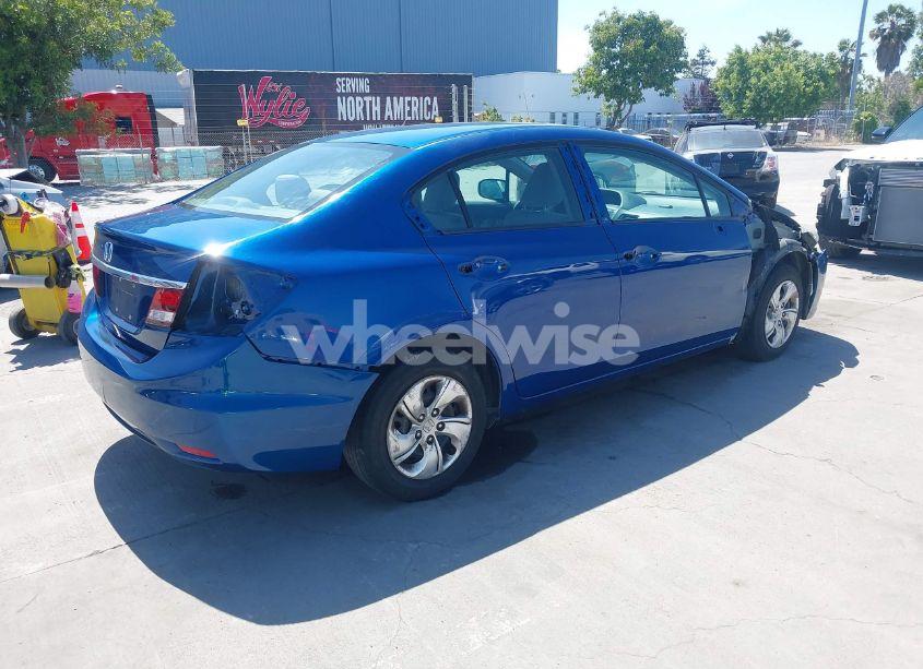 Photo 4 of 2014 Honda Civic LX (VIN 19XFB2F52EE246338)