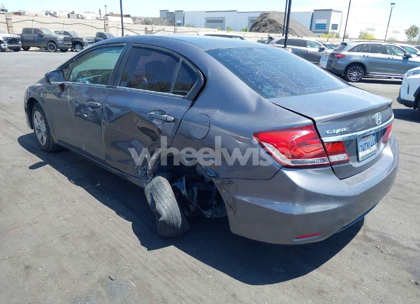 Photo 3 of 2014 Honda Civic LX (VIN 19XFB2F52EE272499)