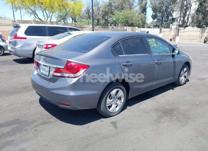 Photo 4 of 2014 Honda Civic LX (VIN 19XFB2F52EE272499)