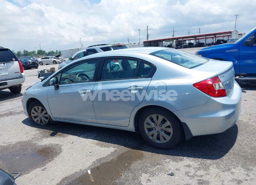 Photo 14 of 2012 Honda Civic LX (VIN 19XFB2F53CE016188)