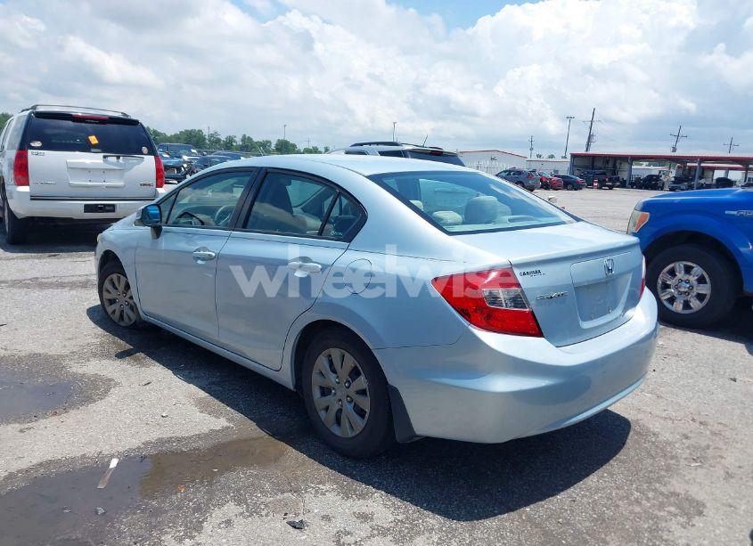 Photo 3 of 2012 Honda Civic LX (VIN 19XFB2F53CE016188)