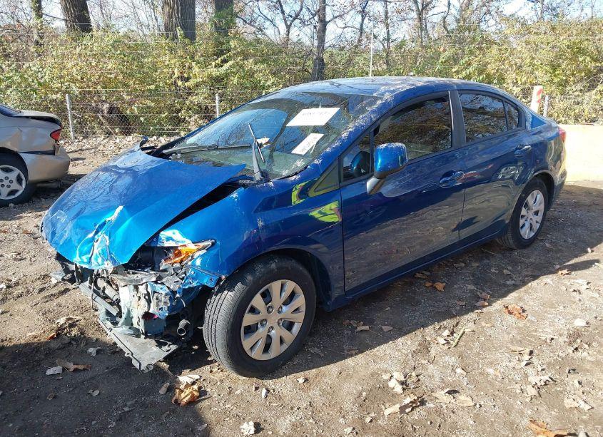 Photo 2 of 2012 Honda Civic LX (VIN 19XFB2F53CE031726)