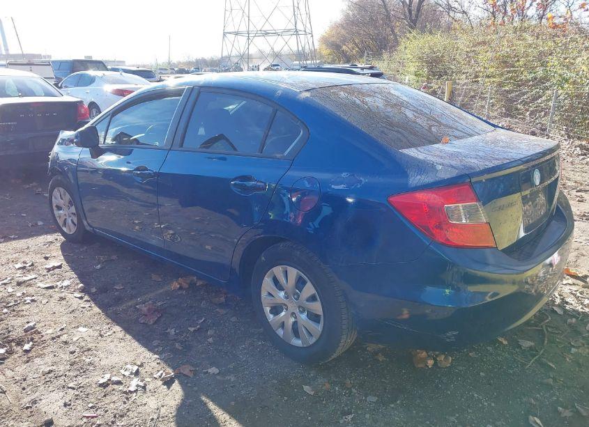 Photo 3 of 2012 Honda Civic LX (VIN 19XFB2F53CE031726)